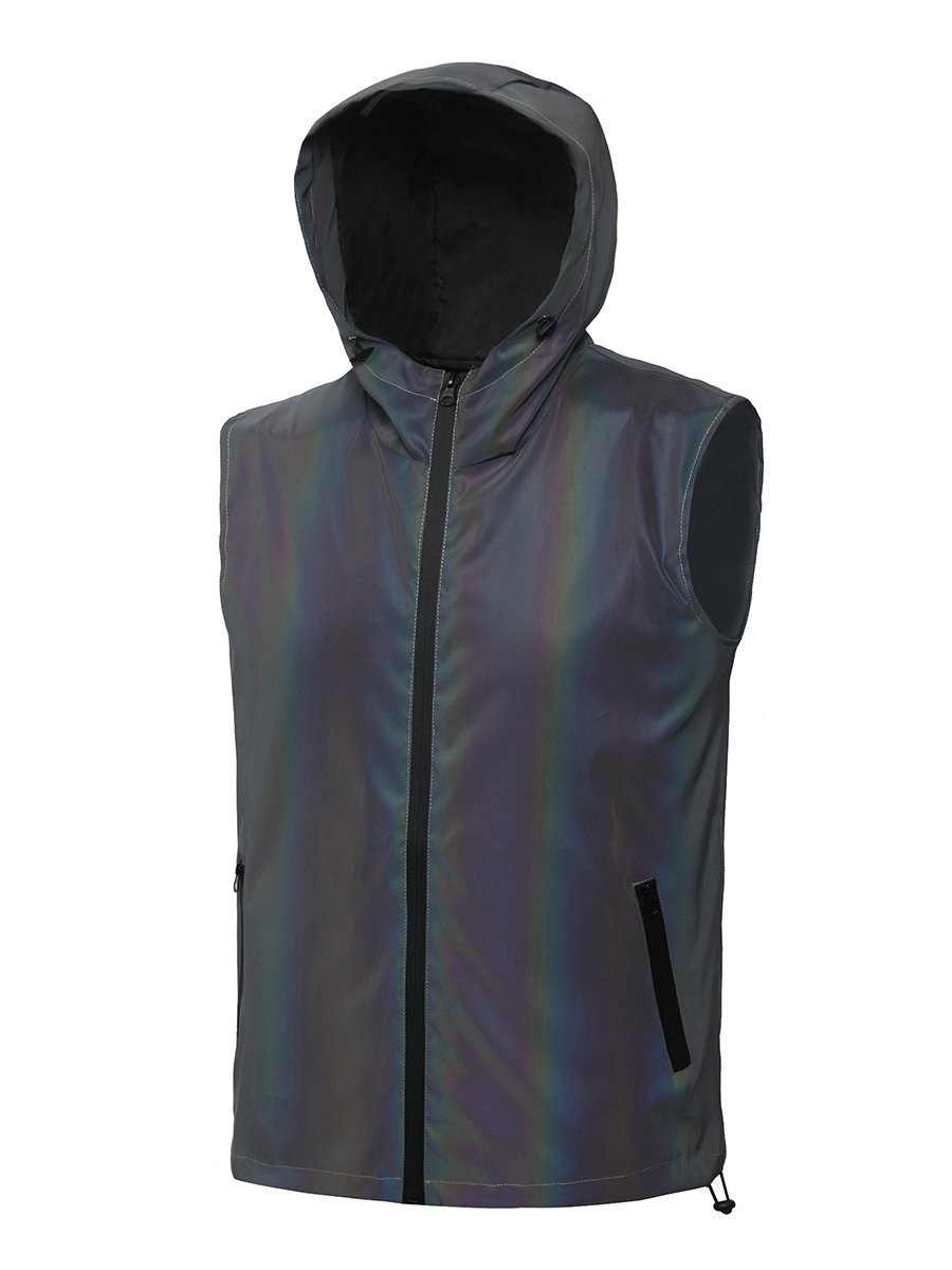 Reflective Vest Men's  Hoodie  - Fashion Street Night ulasan dan harga