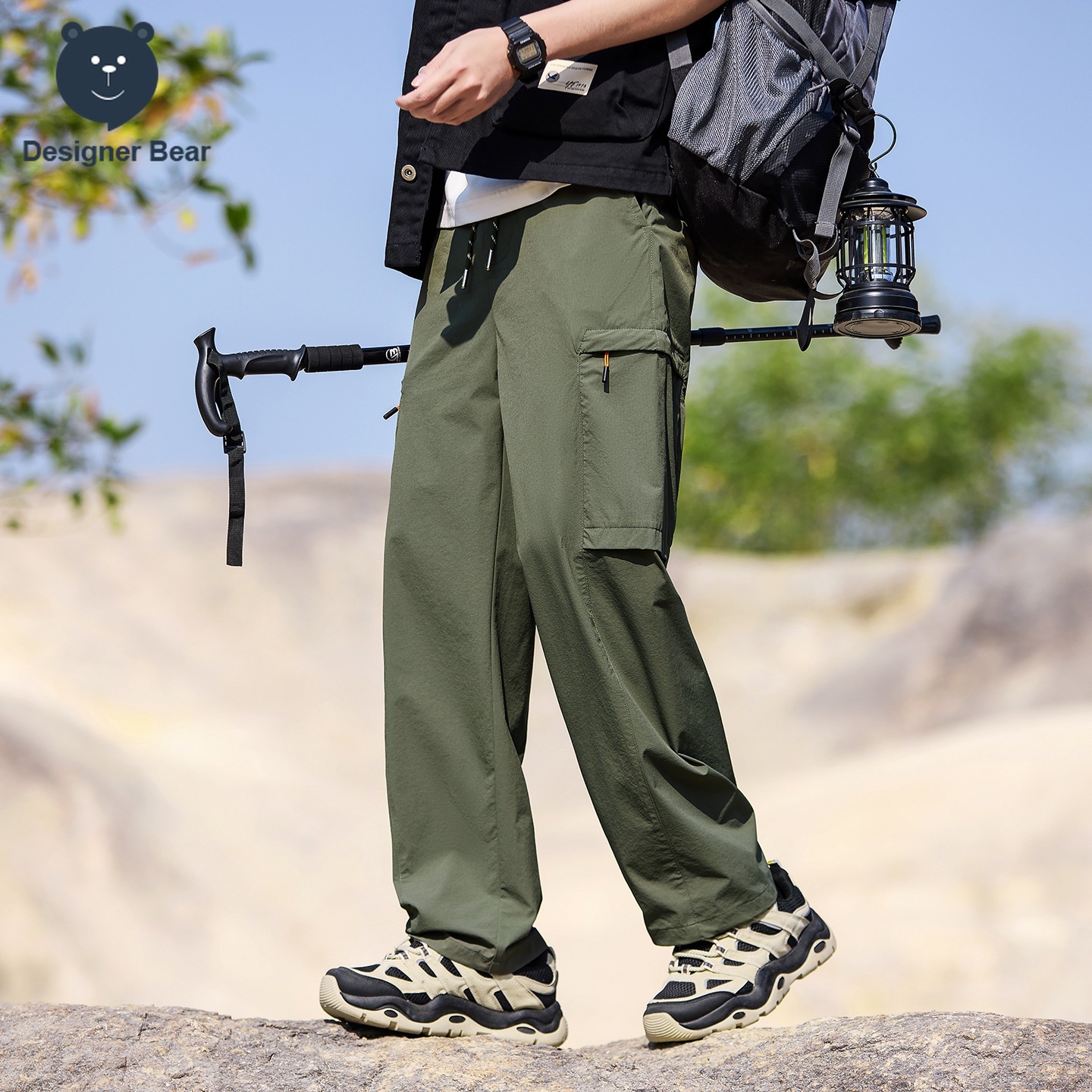 Brand Clothing Men's Cargo Pan - Cargo Pant Wide ulasan dan harga