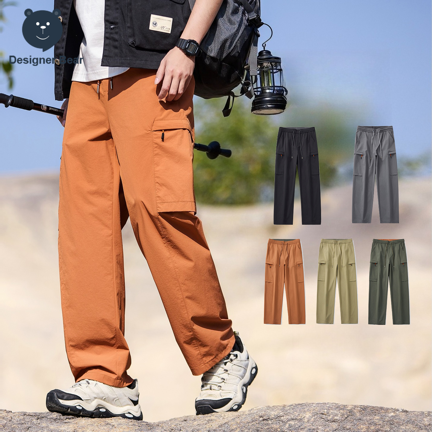Brand Clothing Men's Cargo Pan - Cargo Pant Wide ulasan dan harga