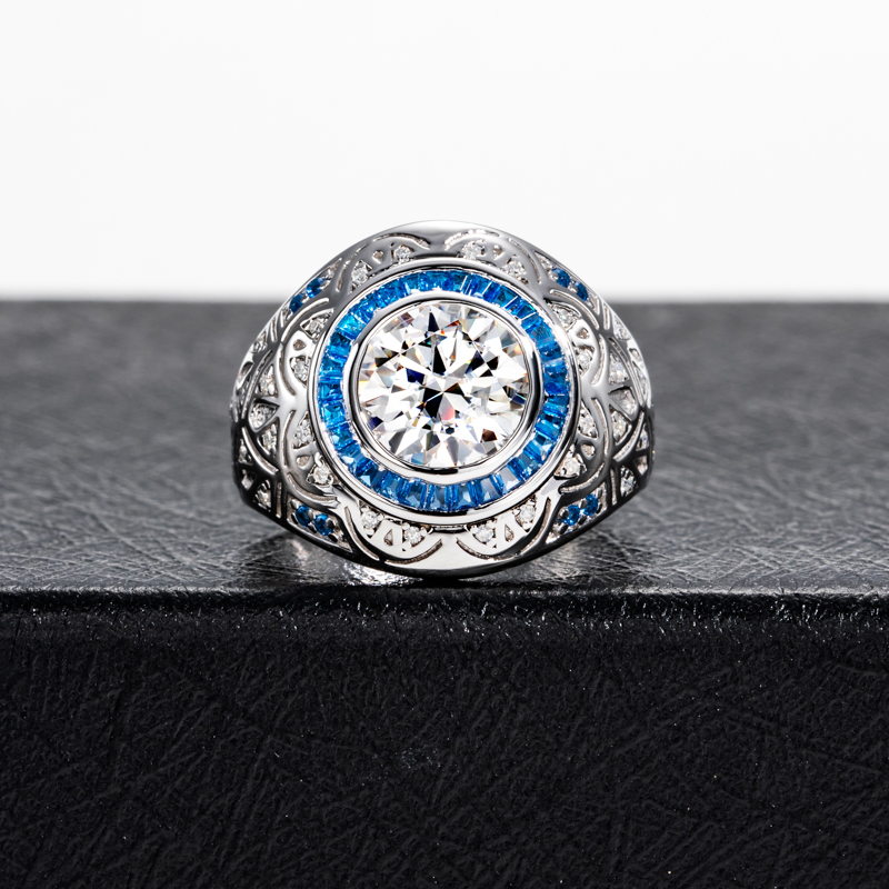 MossanRappr 3ct D Color Moissa - Street Fashion Rings ulasan dan harga