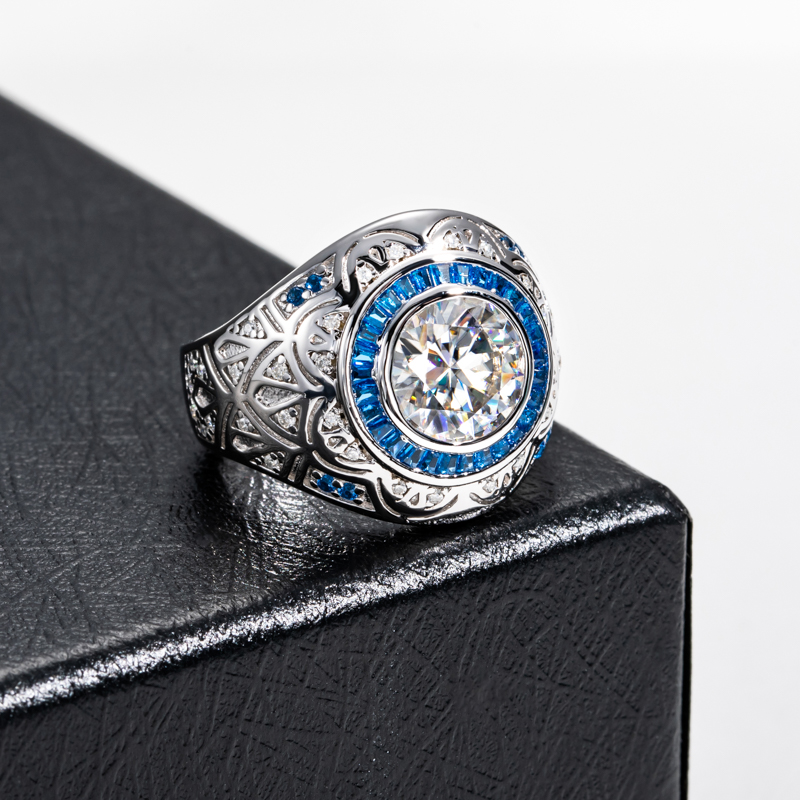 MossanRappr 3ct D Color Moissa - Street Fashion Rings ulasan dan harga