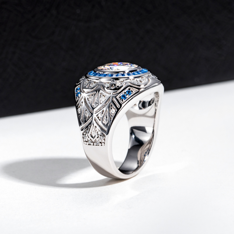 MossanRappr 3ct D Color Moissa - Street Fashion Rings ulasan dan harga